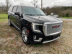 Salvage cars for sale from Copart Lebanon, TN: 2022 GMC Yukon XL Denali