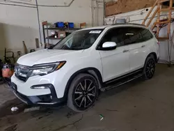 Salvage cars for sale from Copart Ham Lake, MN: 2019 Honda Pilot Touring