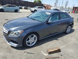 Salvage cars for sale from Copart Wilmington, CA: 2014 Mercedes-Benz E 350