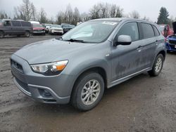 Salvage cars for sale from Copart Portland, OR: 2012 Mitsubishi Outlander Sport ES