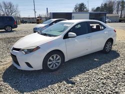 Salvage cars for sale from Copart Mebane, NC: 2014 Toyota Corolla L
