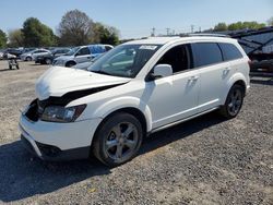 Salvage cars for sale at Mocksville, NC auction: 2016 Dodge Journey Crossroad