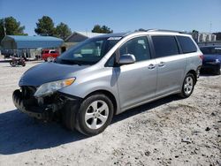 Salvage cars for sale from Copart Prairie Grove, AR: 2015 Toyota Sienna LE