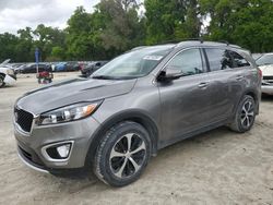 Vehiculos salvage en venta de Copart Ocala, FL: 2016 KIA Sorento EX