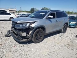 Salvage cars for sale at Montgomery, AL auction: 2019 Toyota Highlander SE
