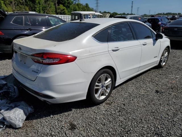 2018 Ford Fusion SE Hybrid