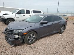 Honda salvage cars for sale: 2020 Honda Civic LX