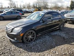 Mercedes-Benz C300 salvage cars for sale: 2010 Mercedes-Benz C300