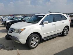 Acura MDX salvage cars for sale: 2007 Acura MDX