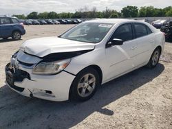 Salvage cars for sale at San Antonio, TX auction: 2016 Chevrolet Malibu Limited LS