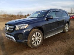 Salvage cars for sale from Copart Columbia Station, OH: 2017 Mercedes-Benz GLS 450 4matic