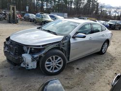 Salvage cars for sale from Copart North Billerica, MA: 2018 Chevrolet Malibu LT