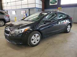 Salvage cars for sale at East Granby, CT auction: 2018 KIA Forte LX