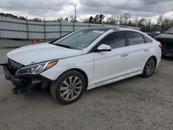 Hyundai Sonata Sport salvage cars for sale: 2017 Hyundai Sonata Sport