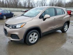 Salvage cars for sale from Copart Ellwood City, PA: 2018 Chevrolet Trax LS