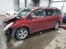 Toyota Sienna le Vehiculos salvage en venta: 2013 Toyota Sienna LE