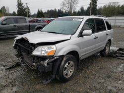 Salvage cars for sale from Copart Graham, WA: 2005 Honda Pilot EXL