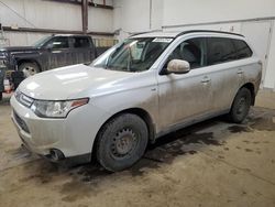 Salvage cars for sale from Copart Nisku, AB: 2014 Mitsubishi Outlander SE