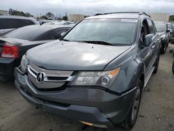 Acura MDX Sport salvage cars for sale: 2007 Acura MDX Sport