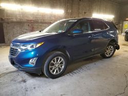 Salvage cars for sale at Angola, NY auction: 2020 Chevrolet Equinox LT