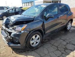 Salvage cars for sale from Copart Woodhaven, MI: 2019 Chevrolet Trax LS