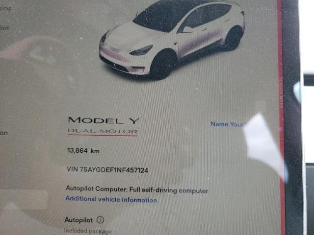 2022 Tesla Model Y