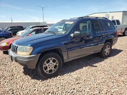 Salvage cars for sale from Copart Phoenix, AZ: 2001 Jeep Grand Cherokee Laredo