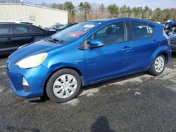 Salvage cars for sale from Copart Exeter, RI: 2013 Toyota Prius C