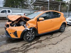 Salvage cars for sale from Copart Austell, GA: 2018 Toyota Prius C