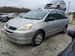 Salvage cars for sale from Copart Windsor, NJ: 2004 Toyota Sienna CE