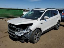 Salvage cars for sale at Brighton, CO auction: 2018 Ford Escape SEL