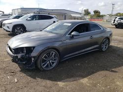 Salvage cars for sale at San Diego, CA auction: 2023 Audi A5 Premium 45