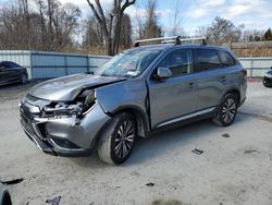 Salvage cars for sale from Copart Albany, NY: 2019 Mitsubishi Outlander SE