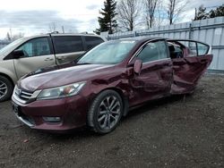 Salvage cars for sale from Copart Bowmanville, ON: 2013 Honda Accord Sport