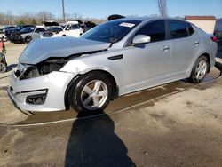 Salvage cars for sale from Copart Louisville, KY: 2015 KIA Optima LX