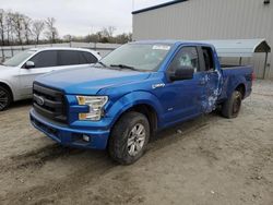 Salvage cars for sale from Copart Spartanburg, SC: 2016 Ford F150 Super Cab