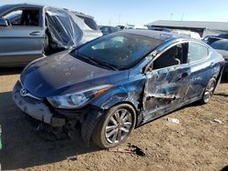 Hyundai Elantra SE Vehiculos salvage en venta: 2016 Hyundai Elantra SE