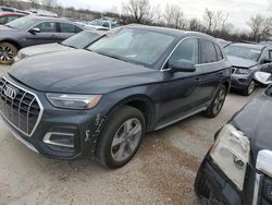 Salvage cars for sale at Bridgeton, MO auction: 2024 Audi Q5 Premium 40