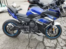 Salvage cars for sale from Copart Chicago Heights, IL: 2013 Yamaha FZ6 R