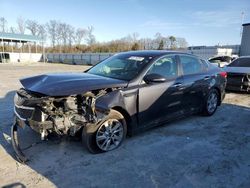 Salvage cars for sale at Spartanburg, SC auction: 2017 KIA Optima LX