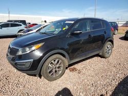 Vehiculos salvage en venta de Copart Phoenix, AZ: 2015 KIA Sportage LX