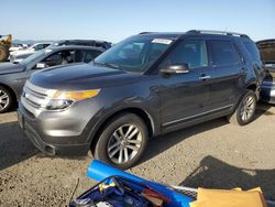 Ford Explorer salvage cars for sale: 2015 Ford Explorer XLT