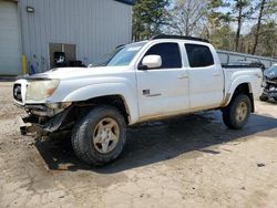 Salvage cars for sale at Austell, GA auction: 2005 Toyota Tacoma Double Cab