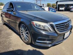 Copart GO Cars for sale at auction: 2015 Mercedes-Benz S 550