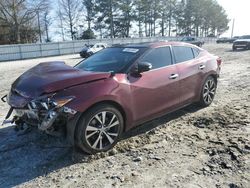 Vehiculos salvage en venta de Copart Loganville, GA: 2017 Nissan Maxima 3.5S