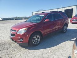 Salvage cars for sale from Copart Kansas City, KS: 2015 Chevrolet Equinox LT