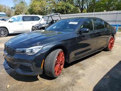 BMW salvage cars for sale: 2019 BMW 740 I