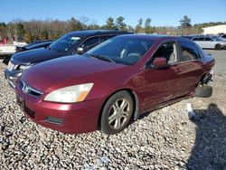 Salvage cars for sale from Copart Exeter, RI: 2006 Honda Accord SE