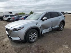 Salvage cars for sale at Houston, TX auction: 2017 Mazda CX-9 Touring