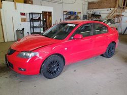 Mazda salvage cars for sale: 2007 Mazda 3 I